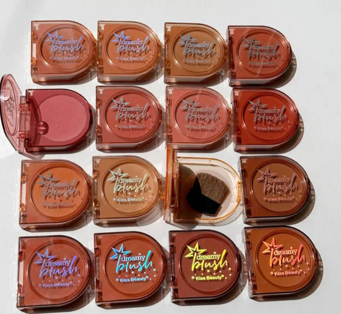 رژگونه Kiss Beauty مدل dreamy blush(83558)