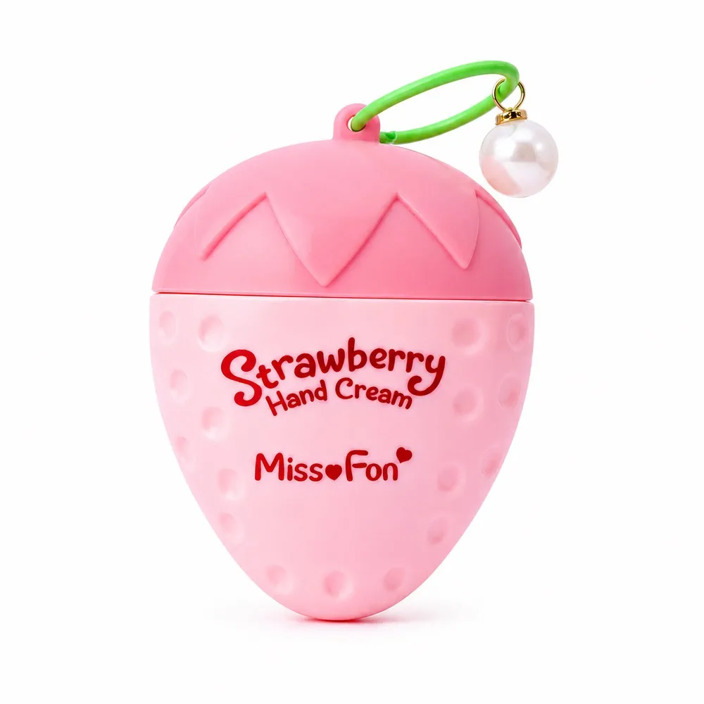 کرم دست توت فرنگی آویزی Miss Fon