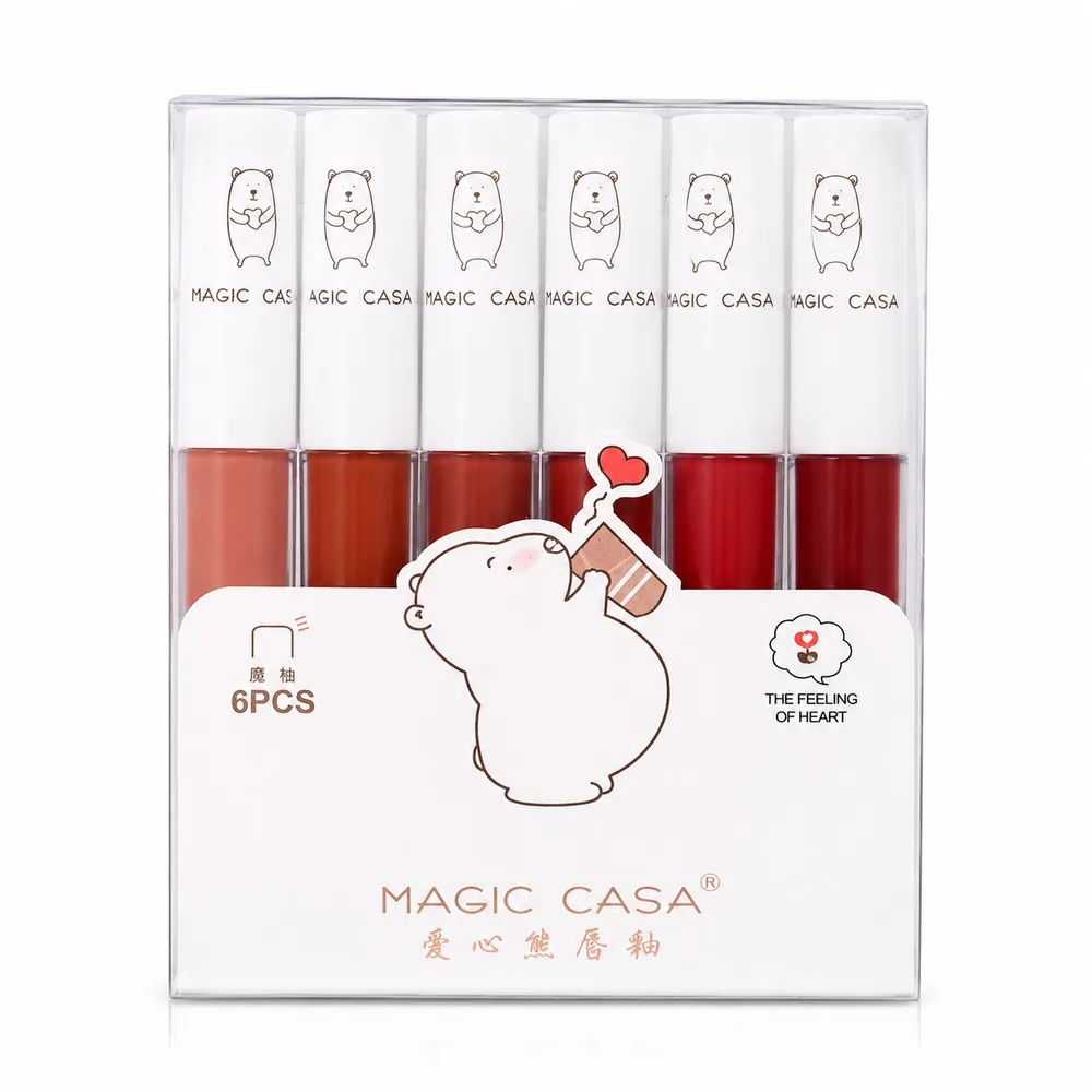 پک رژ لب مایع Magic Casa – پک ۶ عددی