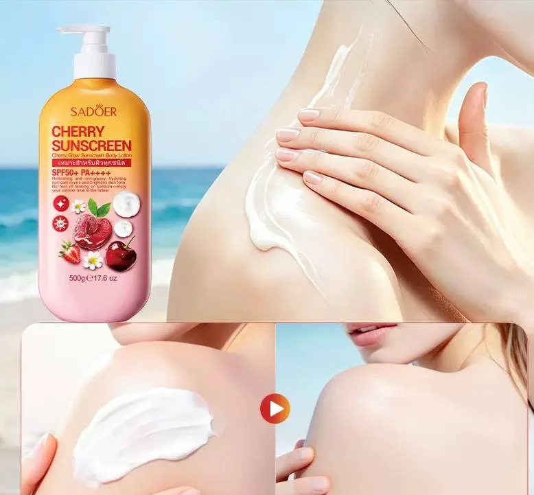 لوسیون ضد آفتاب بدن گیلاس سادور SPF50+ PA++++ - تصویر 2