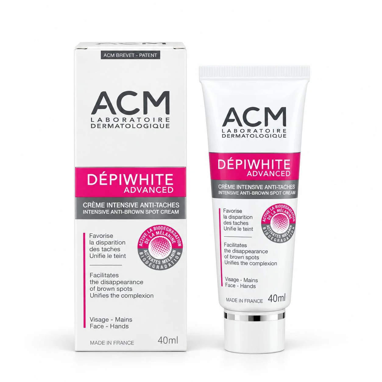 کرم ضد لک قوی ACM مدل Dép white Advanced | روشن کننده و یکدس...