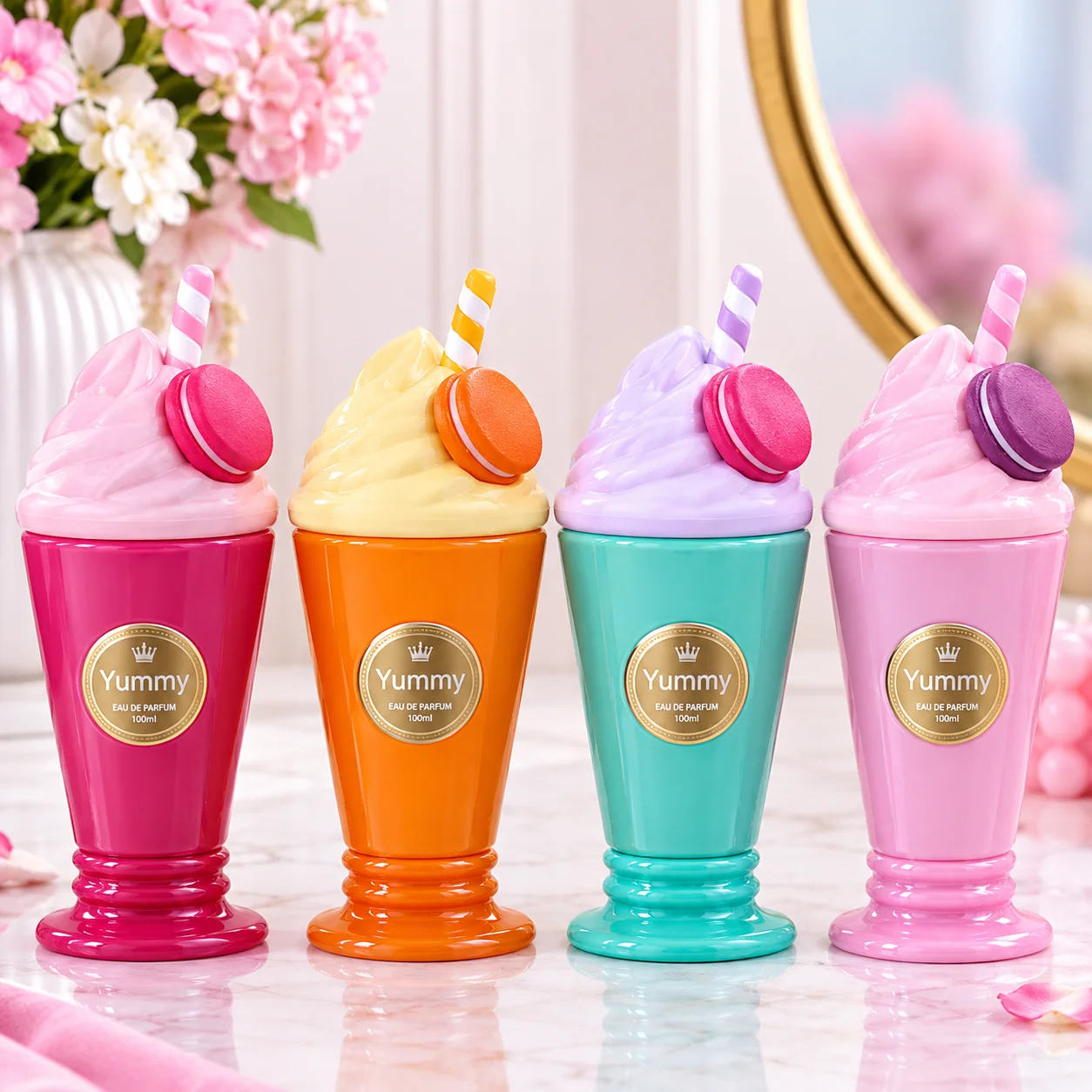 عطر ادوپرفیوم زنانه یامی طرح بستنی🍦