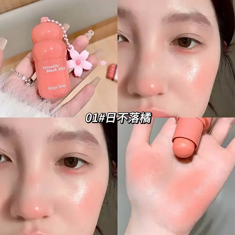 رژگونه استیکی عروسکی کپسولی Gege Bear - تصویر 9