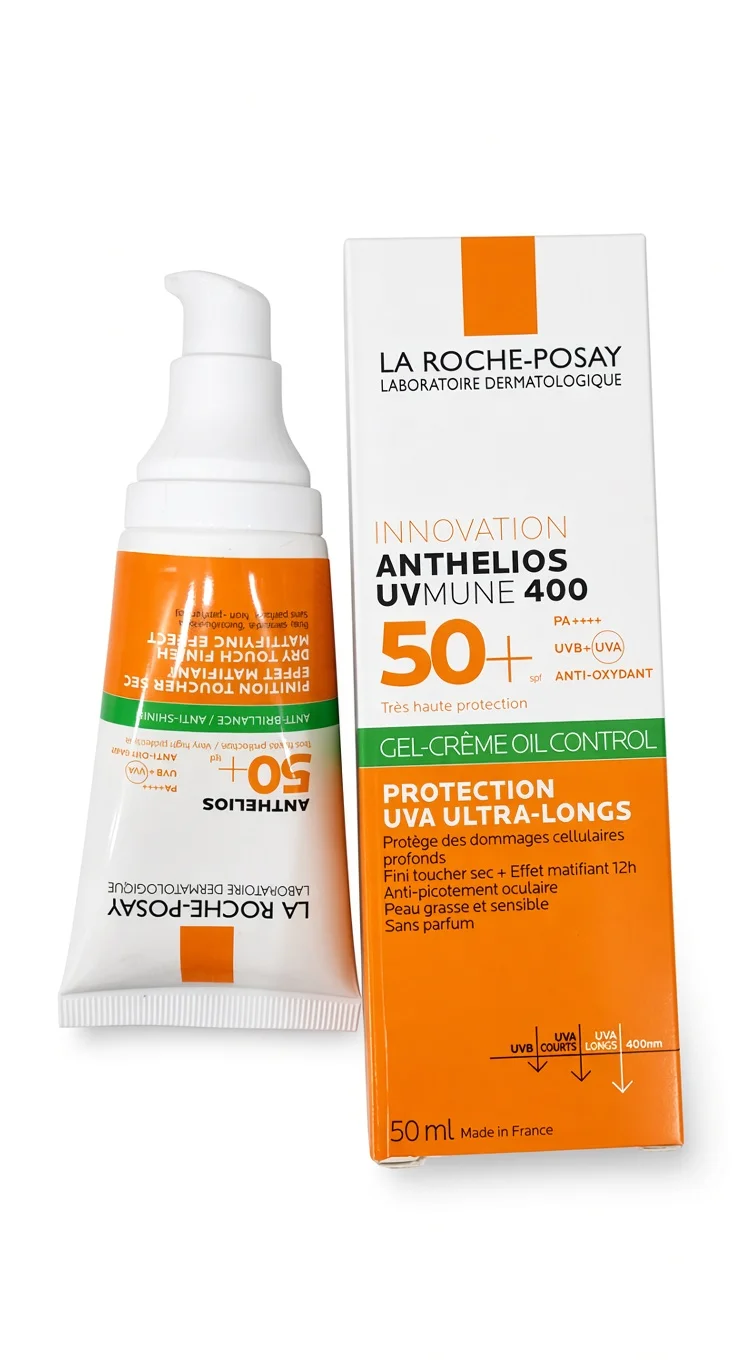 ضد آفتاب ژل کرم اویل کنترل لاروش پوزای مدل Anthelios UVMUNE 400 SPF 50+