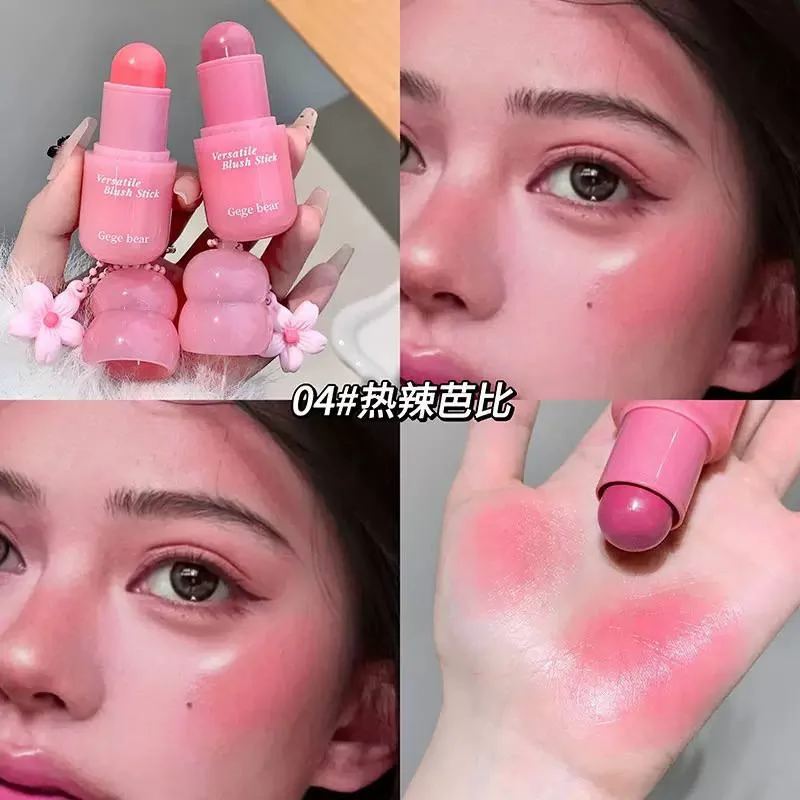 رژگونه استیکی عروسکی کپسولی Gege Bear - تصویر 7