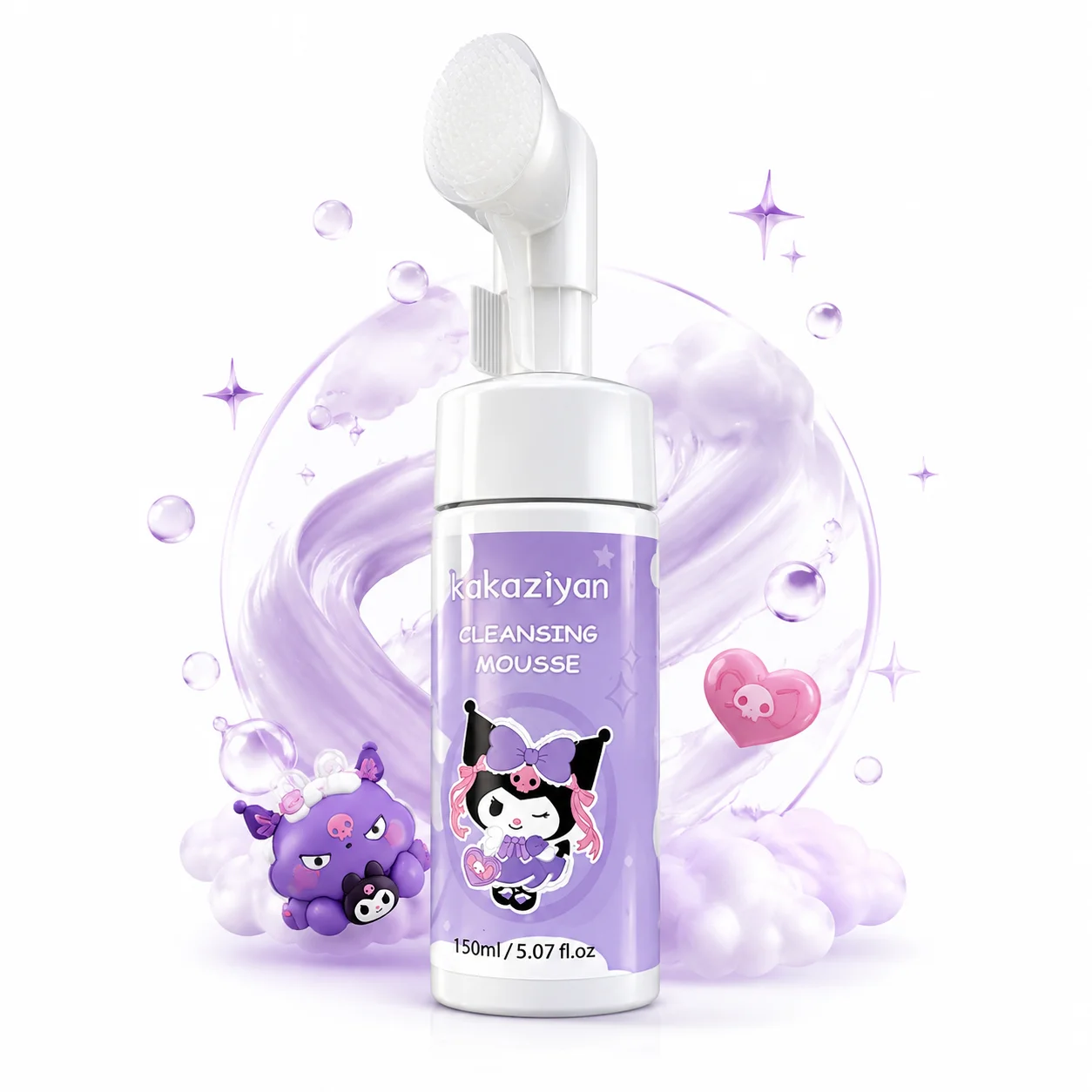 موس پاک کننده صورت Kakaziyan مدل Cleansing Mousse حجم 150 میل