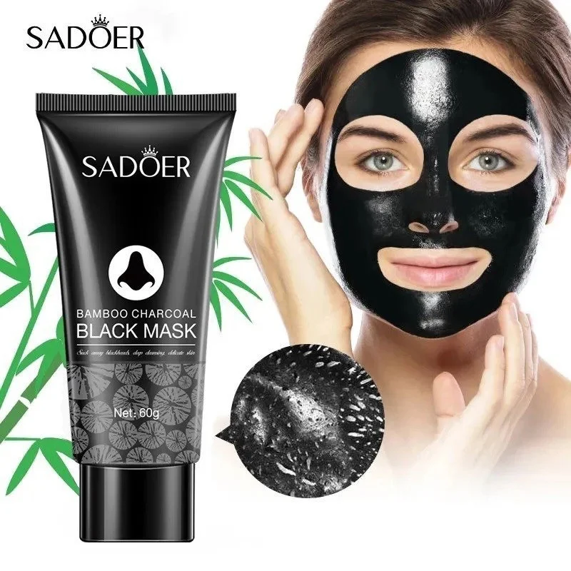 ماسک زغال مشکی بامبو SADOER - تصویر 2