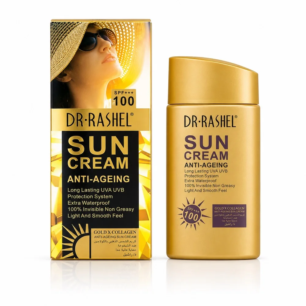 کرم ضد آفتاب ضد پیری دکتر راشل SPF 100