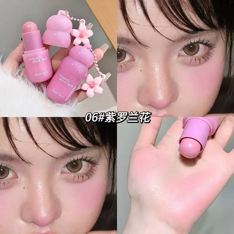 رژگونه استیکی عروسکی کپسولی Gege Bear - تصویر 6