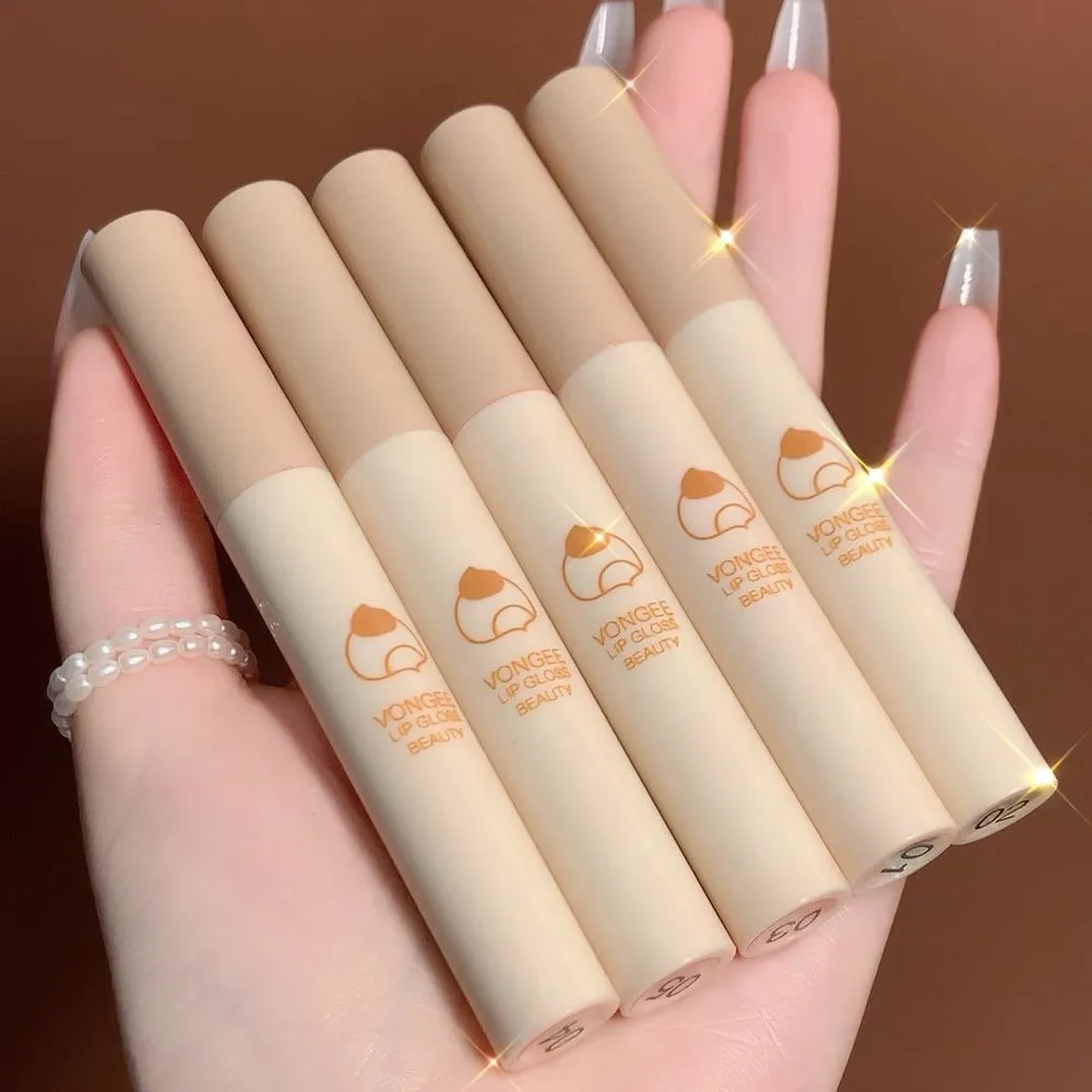 پک رژ لب مایع مخملی Vongee مدل Chestnut Velvet Lip Glaze