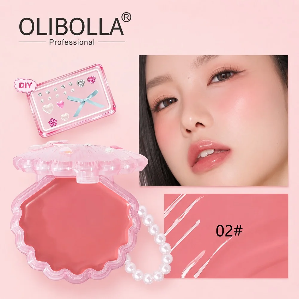 رژگونه ژله‌ای OLIBOLLA (DIY Blush Balm) - تصویر 4