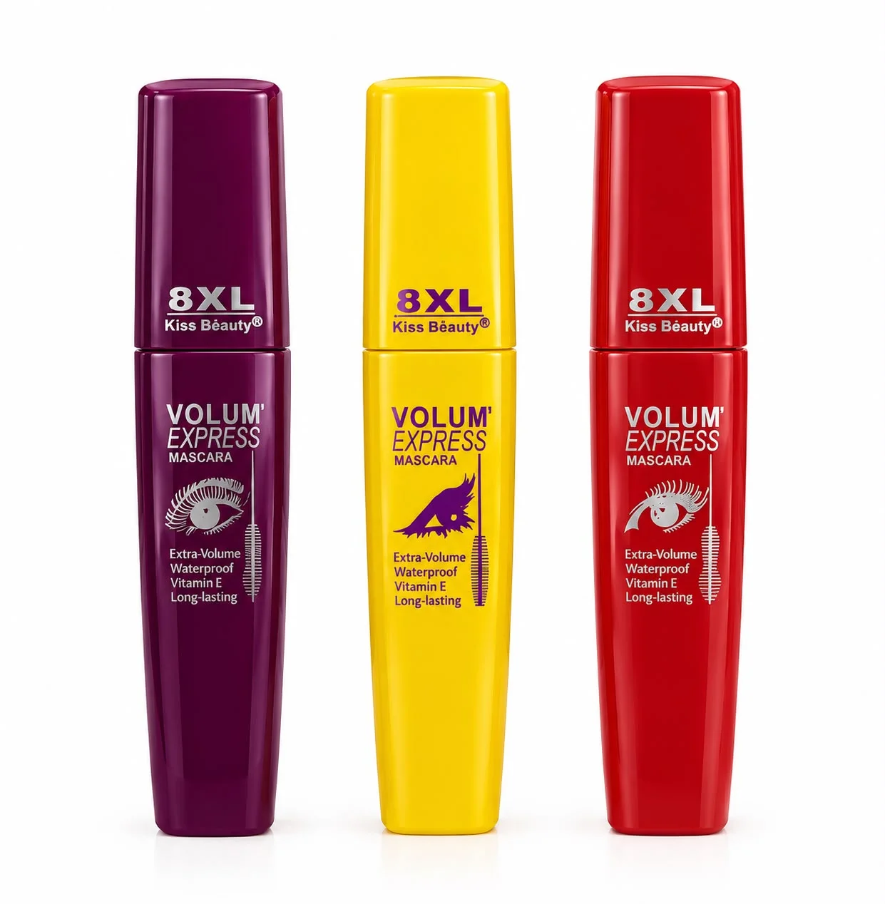 ریمل حجمدهنده و ضدآب کیس بیوتی مدل Volum' Express