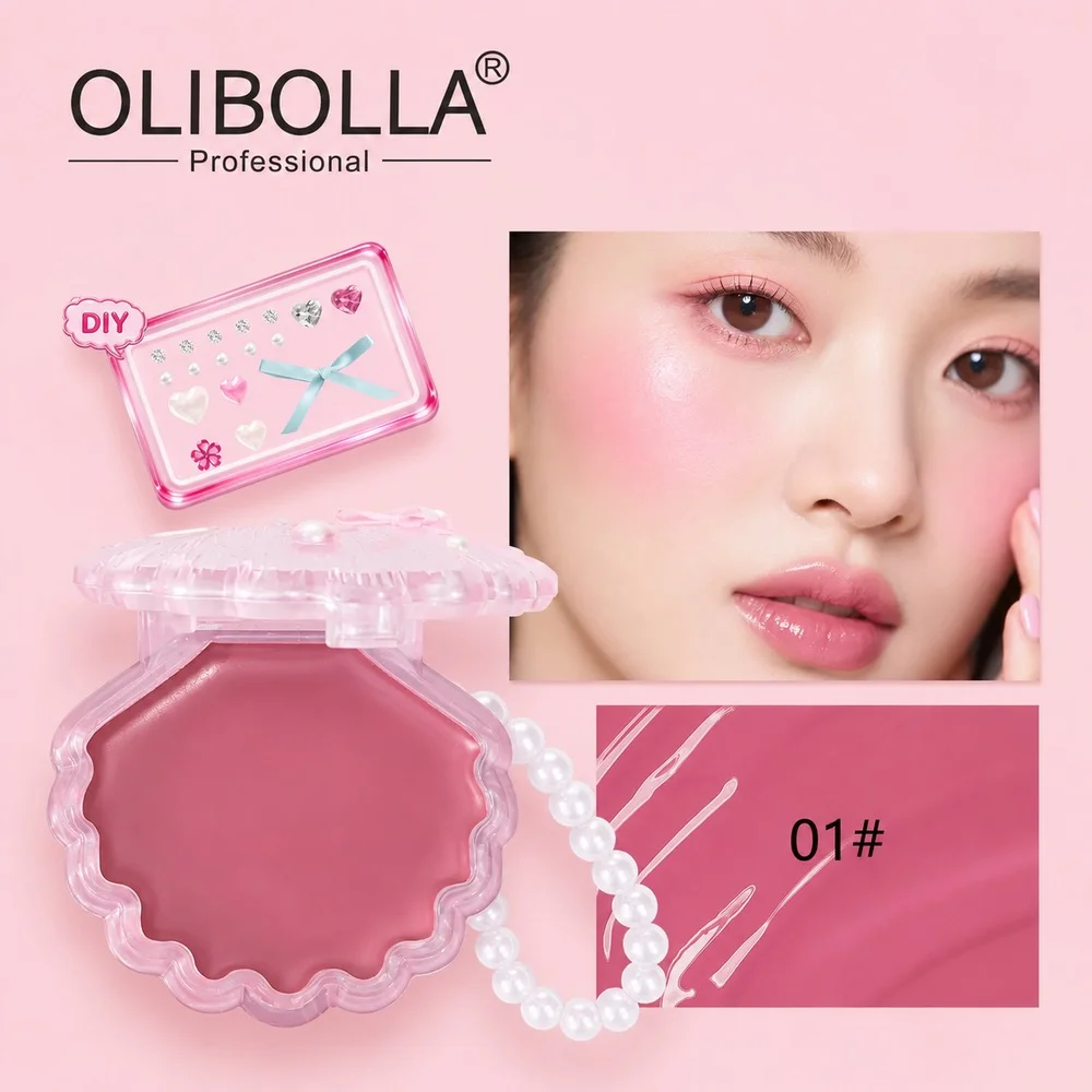 رژگونه ژله‌ای OLIBOLLA (DIY Blush Balm) - تصویر 5