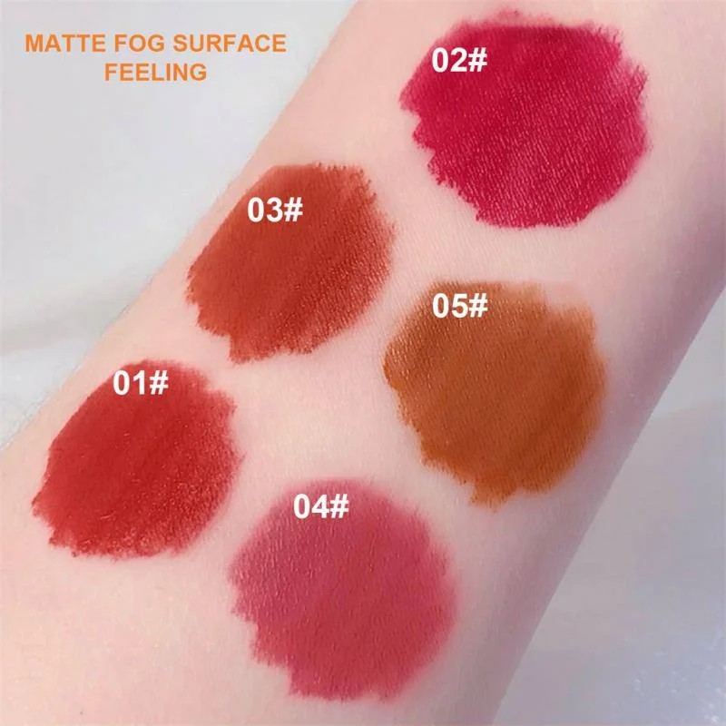 پک رژلب مایع مات 5 عددی Von Gee مدل Fog Surface Feeling - تصویر 2
