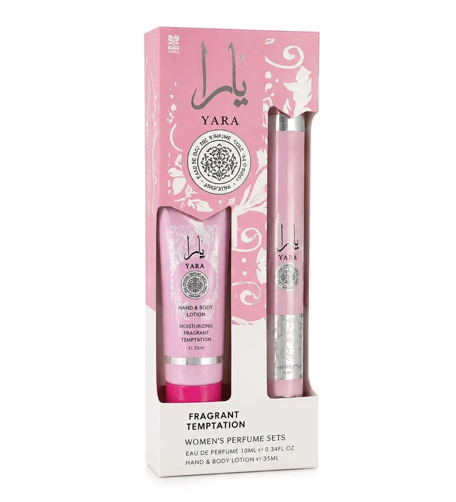 ست عطر و لوسیون زنانه یارا YARA