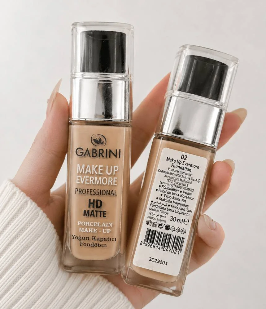 کرم پودر Make Up Evermore HD Matte گابرینی