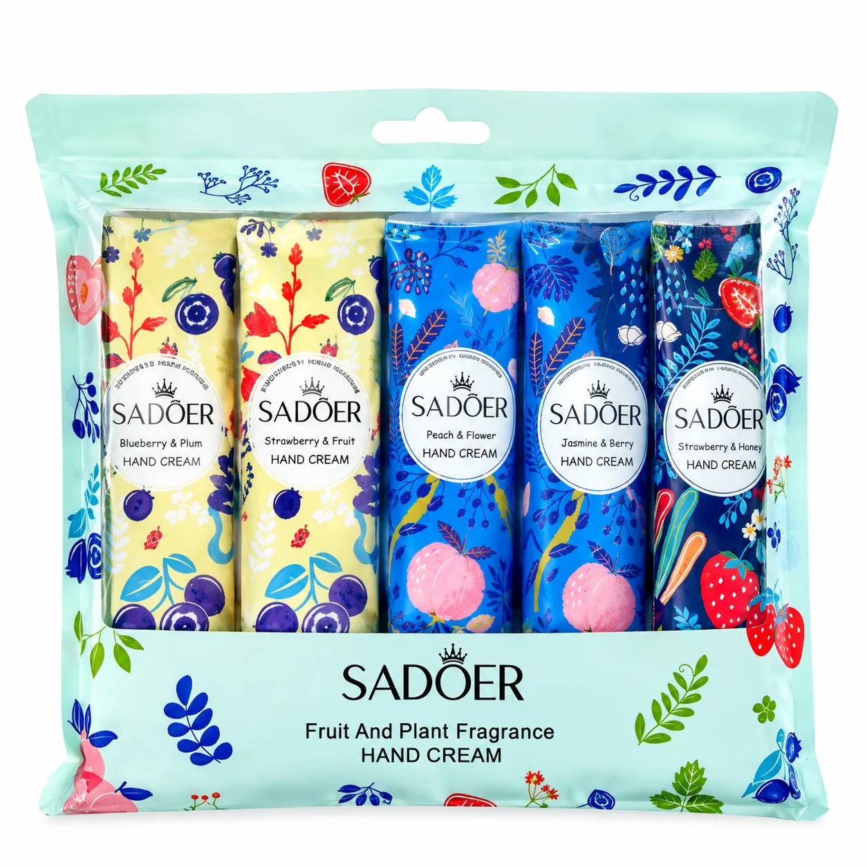 ست کرم دست SADOER با رایحه میوه و گیاهان