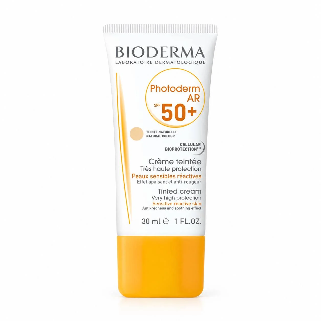 ضد آفتاب ضد قرمزی و التهاب بایودرما SPF 50 حجم 30 میل