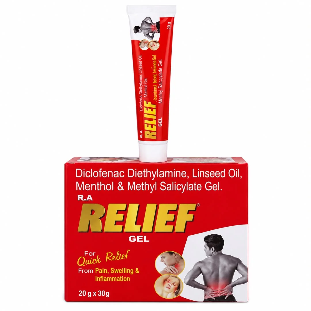 ژل موضعی تسکین دهنده درد Relief