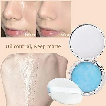 پنکک نامرئی کنترل‌کننده چربی گلف گرل مدل Fix Violet Oil Control - تصویر 2