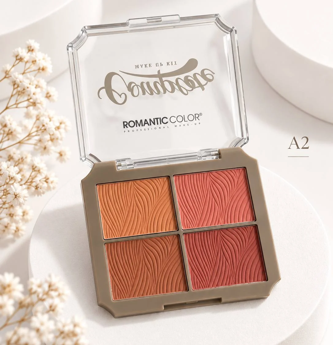 پالت رژگونه ۴ رنگ مدل Complete Make Up Kit - تصویر 4
