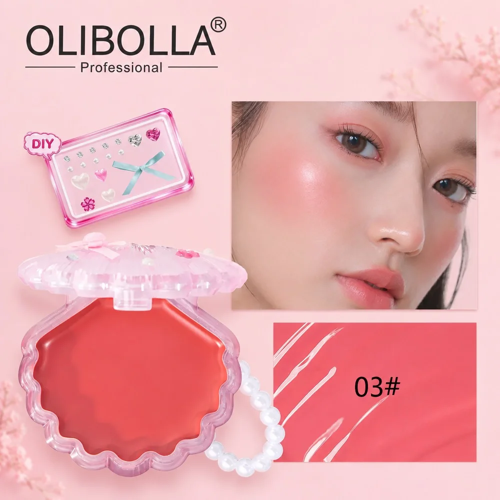 رژگونه ژله‌ای OLIBOLLA (DIY Blush Balm) - تصویر 3
