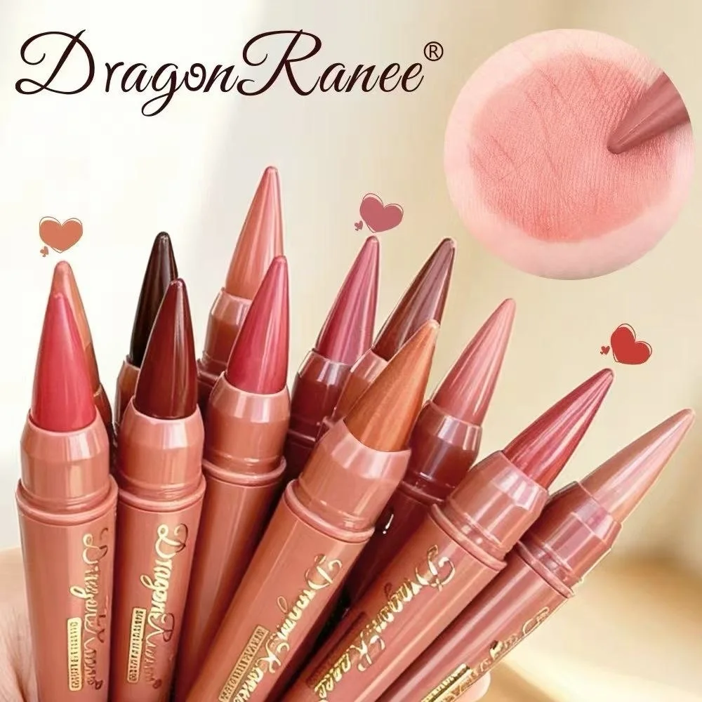 پک ۱۲ عددی رژ مدادی مات و مخملی Dragon Ranee - تصویر 4