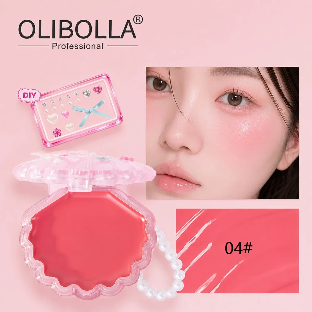 رژگونه ژله‌ای OLIBOLLA (DIY Blush Balm) - تصویر 2