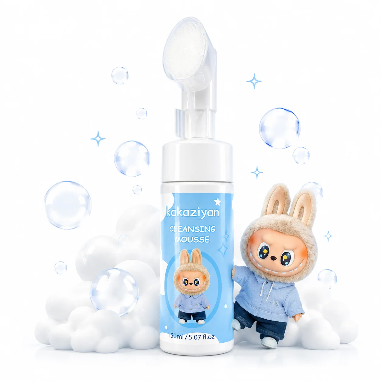 موس پاک کننده صورت Kakaziyan مدل Cleansing Mousse حجم 150 میل