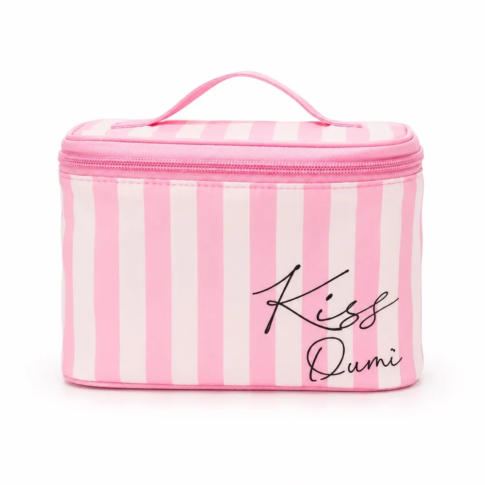 کیف لوازم آرایش پینترستی Kiss Dumi صورتی