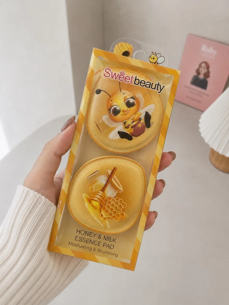 پد آرایشی اسفنجی Sweet Beauty طرح زنبور عسل