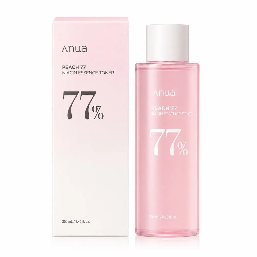 تونر روشنکننده و آبرسان Anua Peach 77 Niacin Essence Toner