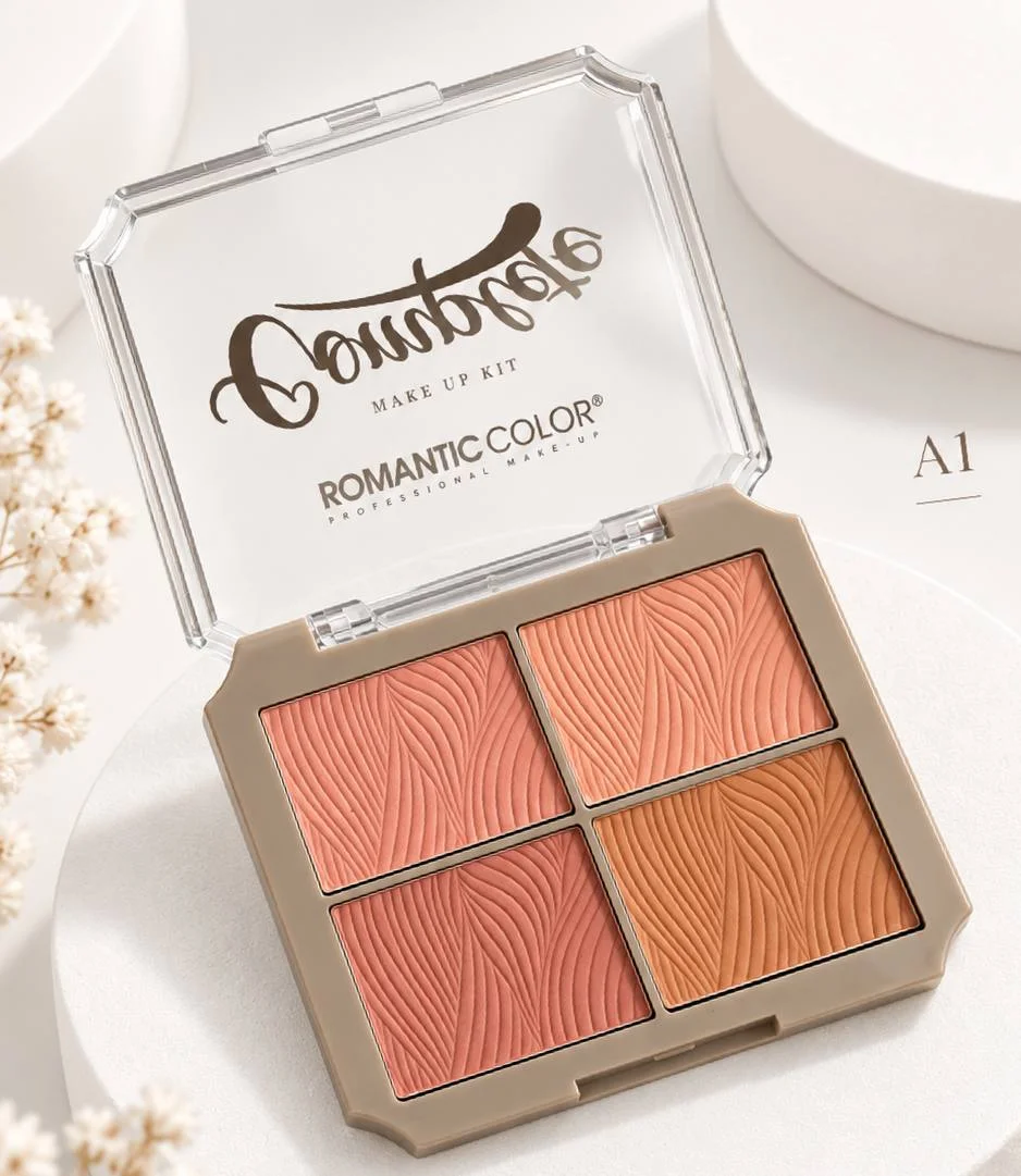 پالت رژگونه ۴ رنگ مدل Complete Make Up Kit - تصویر 2