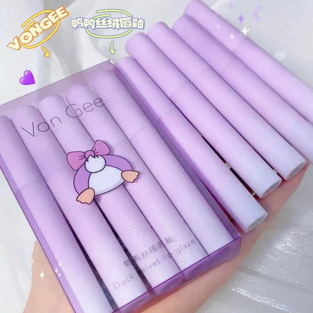 پک رژ لب مخملی اردک Von Gee | Duck Velvet Lip Glaze Set