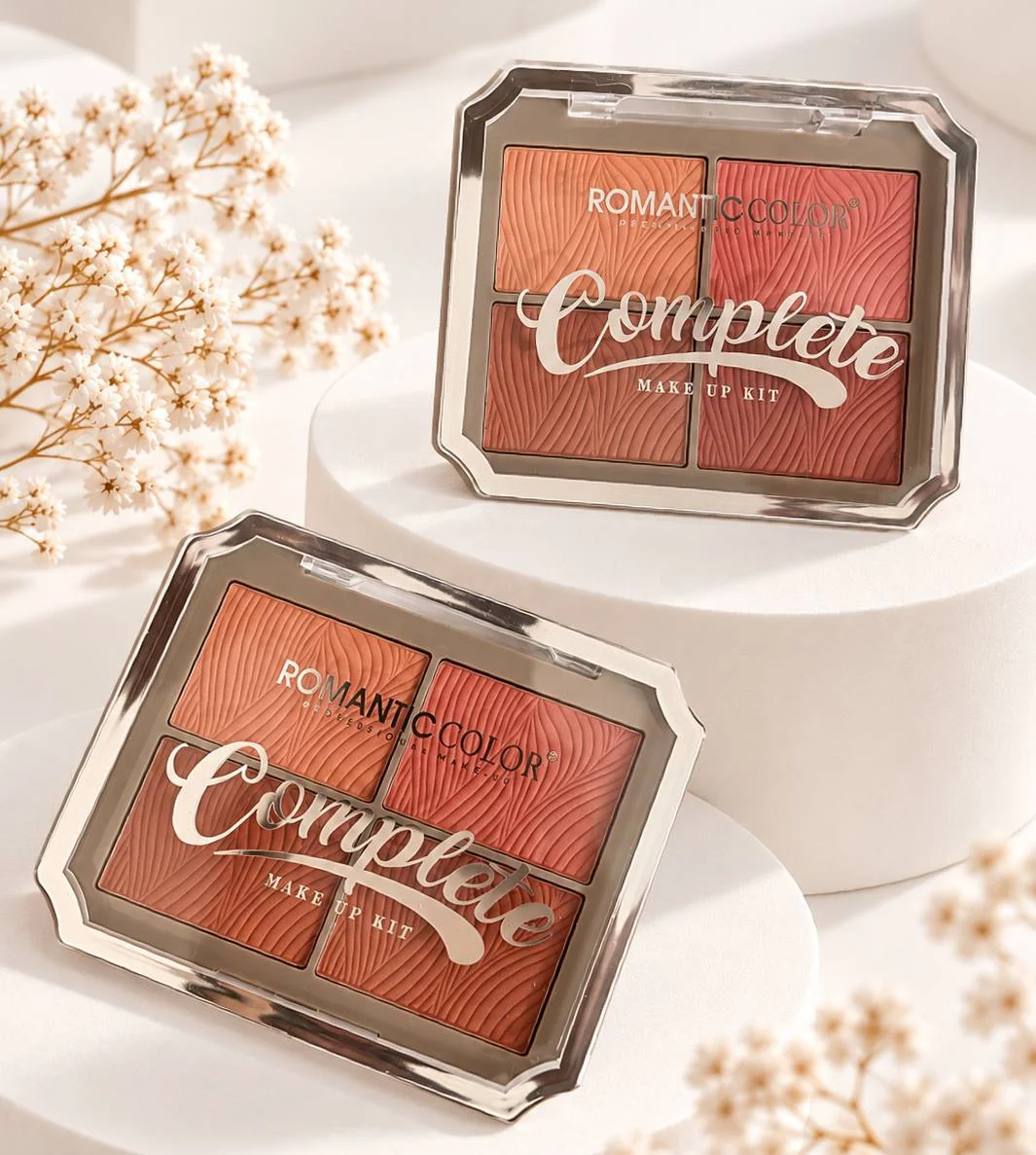 پالت رژگونه ۴ رنگ مدل Complete Make Up Kit