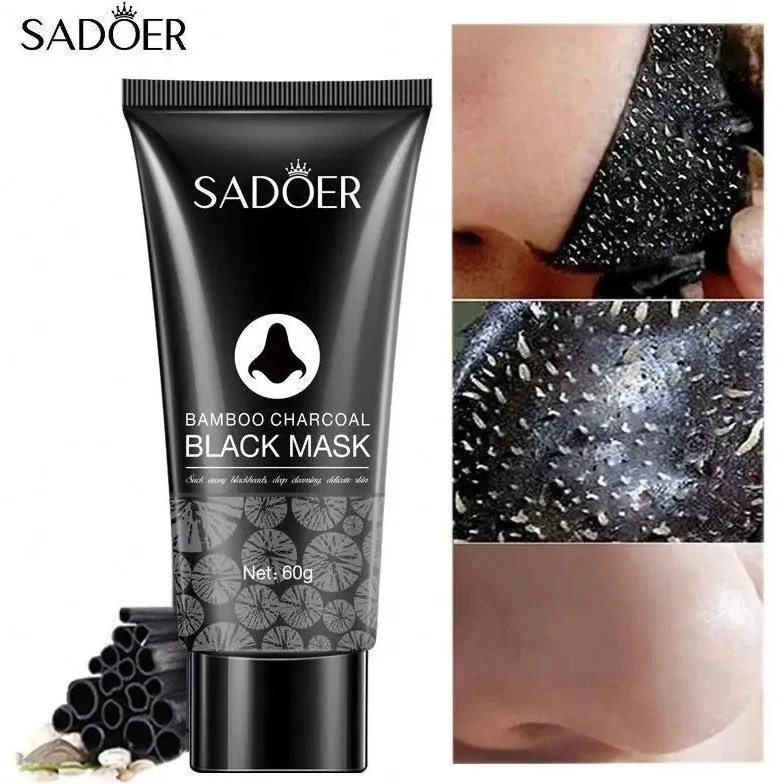 ماسک زغال مشکی بامبو SADOER