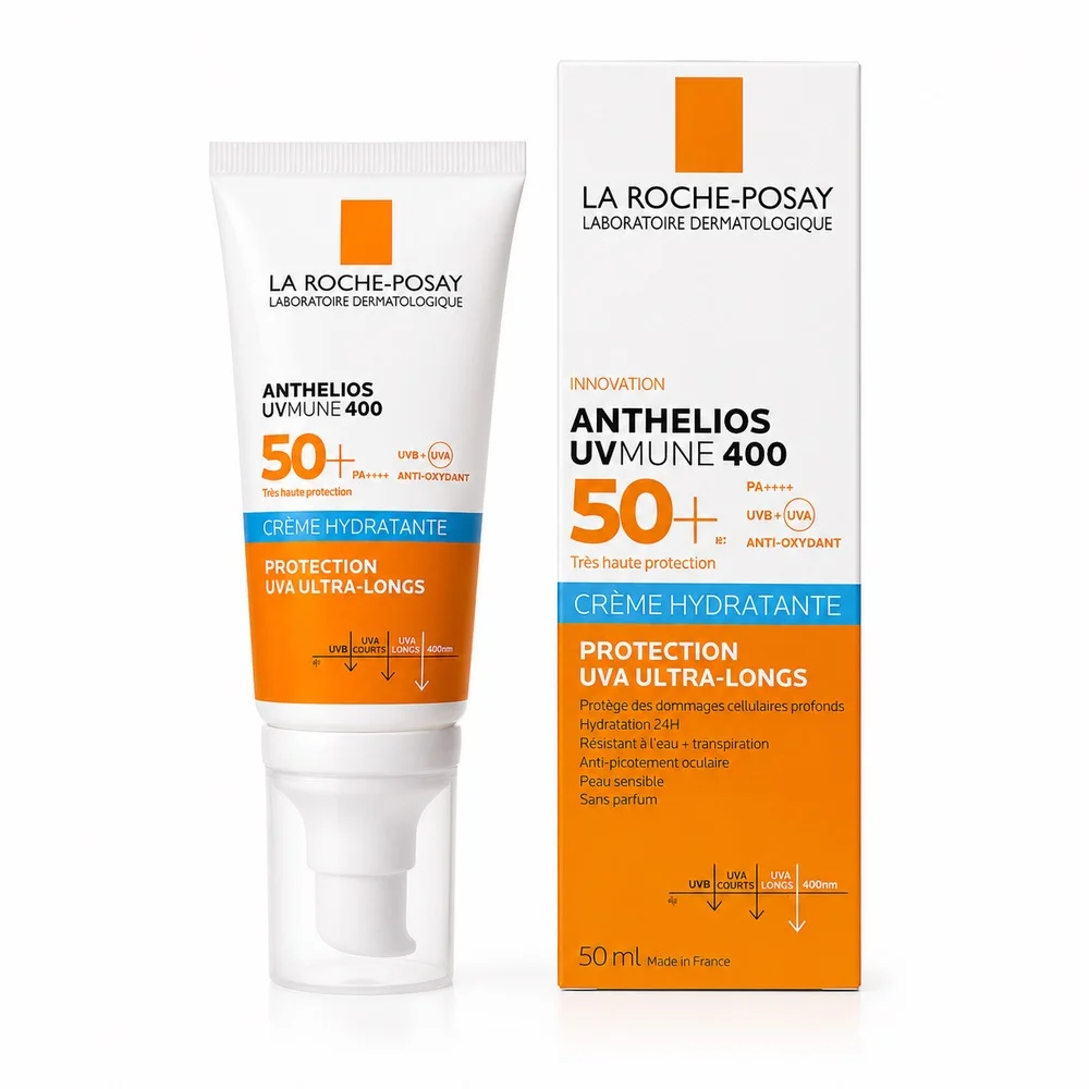 ضد آفتاب کرم آبرسان Anthelios UVMune 400 SPF 50+ لاروش پوزای