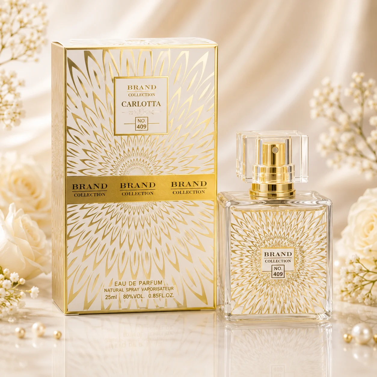 عطر جیبی کارلوتا مدل نامبر 409