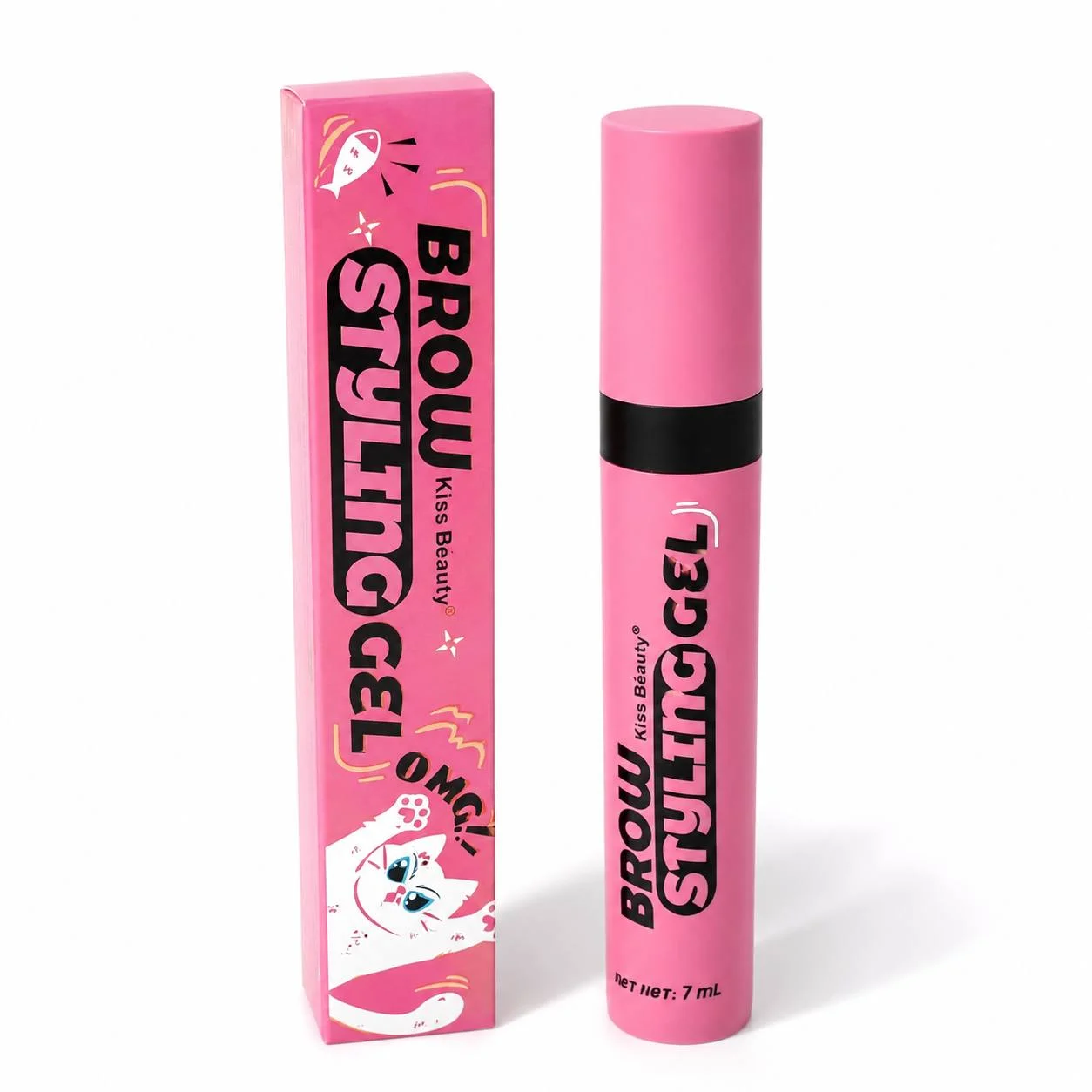 ژل فیکس ابرو Kiss Beauty مدل Brow Styling Gel
