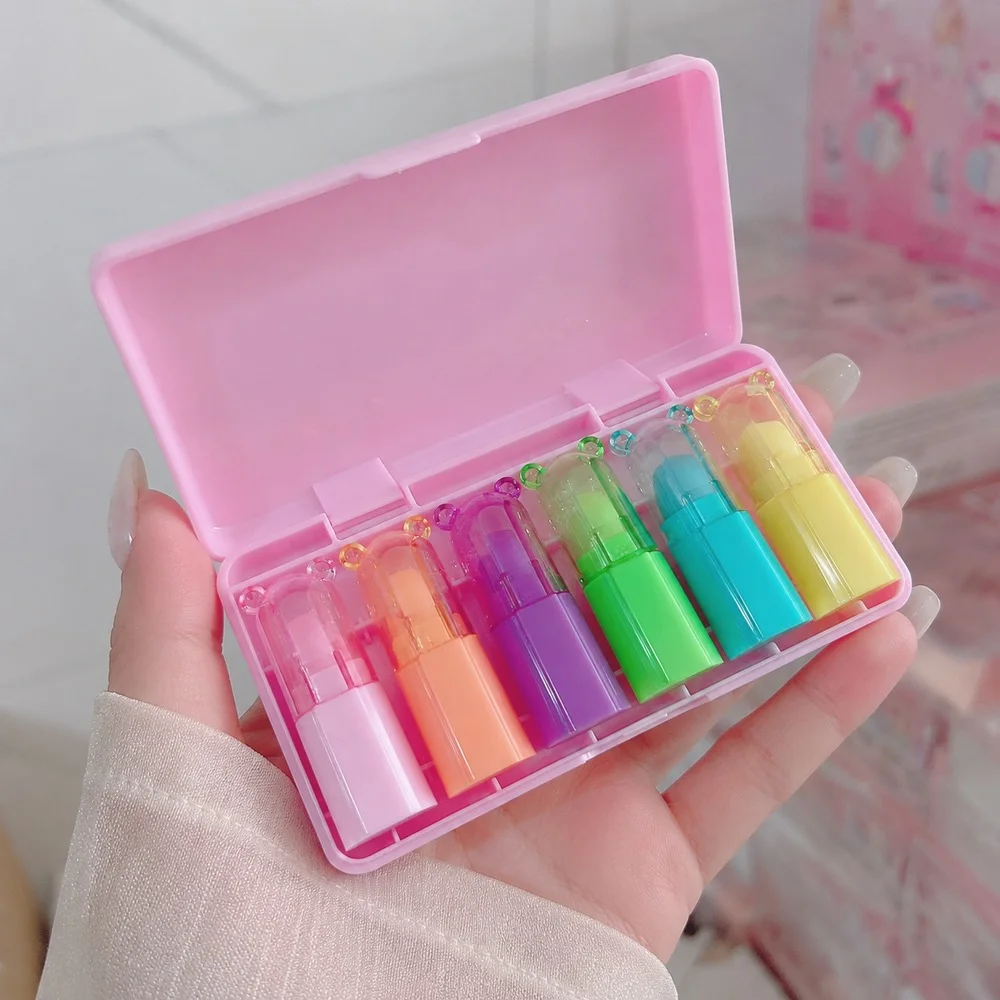 بالم لب فانتزی مجموعه ۶ عددی Cutie Lipstick - تصویر 2