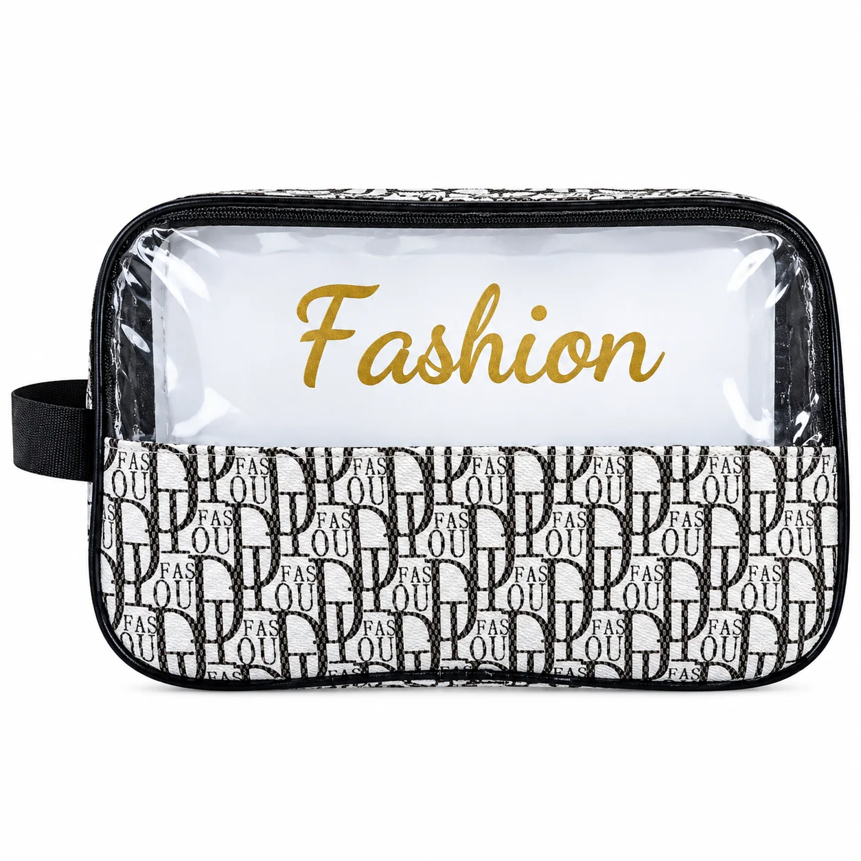 کیف لوازم آرایش مستطیلی طرح FASHION