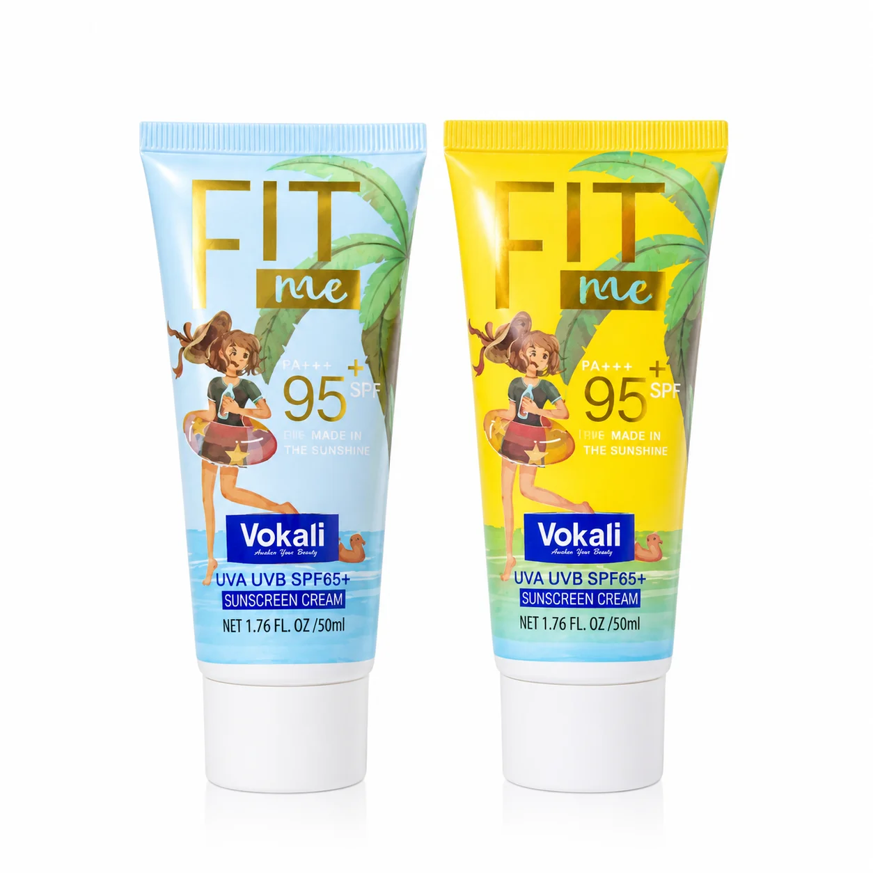 کرم ضد آفتاب وکالی فیت می SPF65+