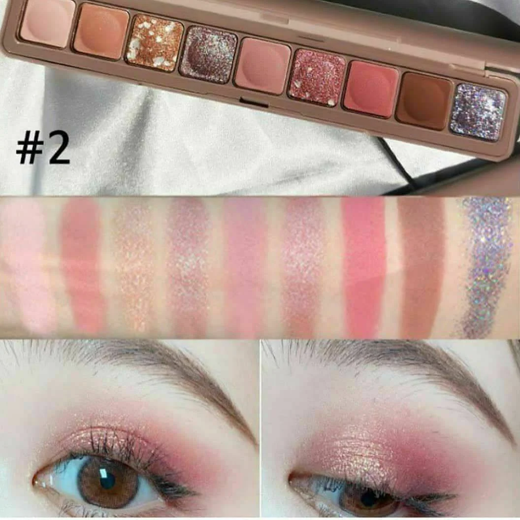 پالت سایه چشم 8 رنگ هدی موجی مدل Soft Eye Shadow - تصویر 4