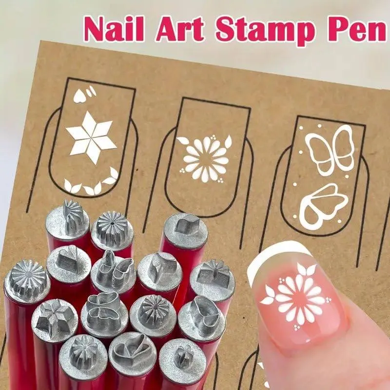 قلم مهر ناخن (Nail Art Stamp Pen)