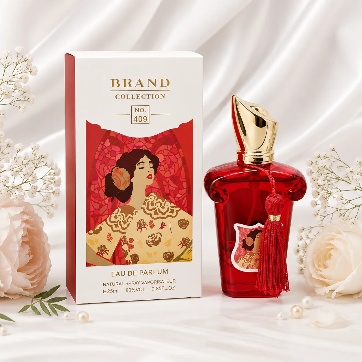 عطر جیبی زنانه برند کالکشن کد 409