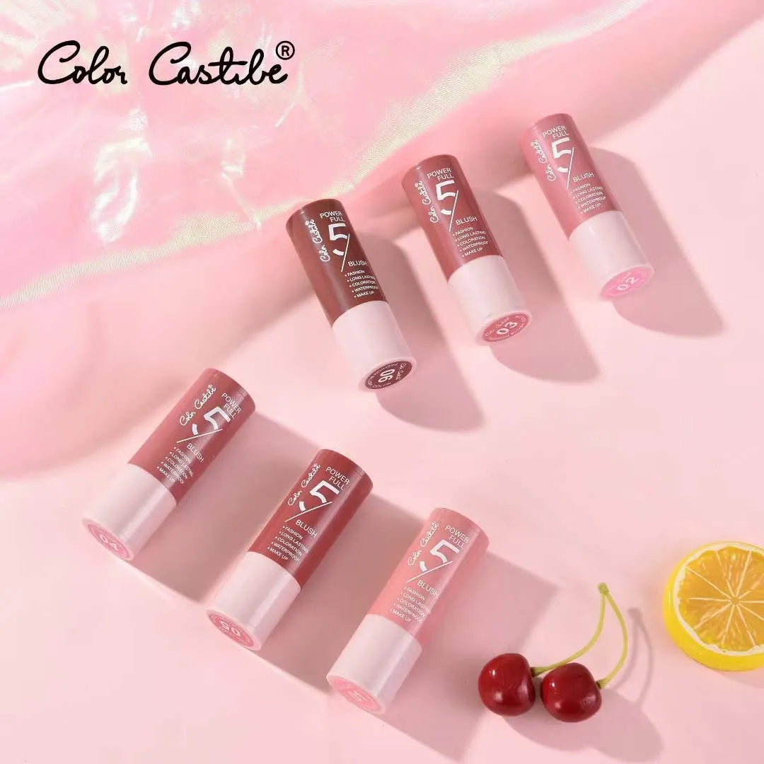 رژگونه و هایلایتر پددار پودری کالرکستل