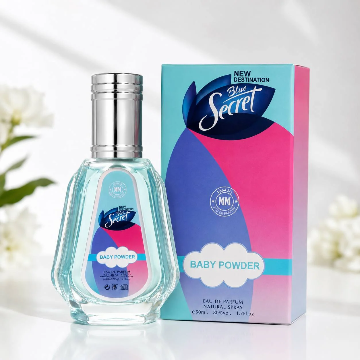 عطر ادوپرفیوم بلو سکرت مدل بیبی پودر