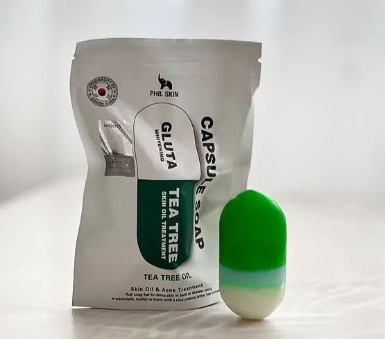 صابون کپسولی ضد جوش و روشن کننده درخت چای فیل اسکین
