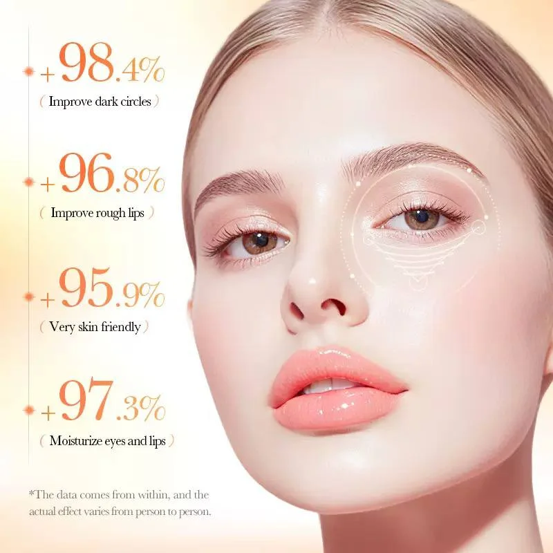 ماسک 2 در 1 دور چشم و لب SADOER مدل Honey Peach - تصویر 3