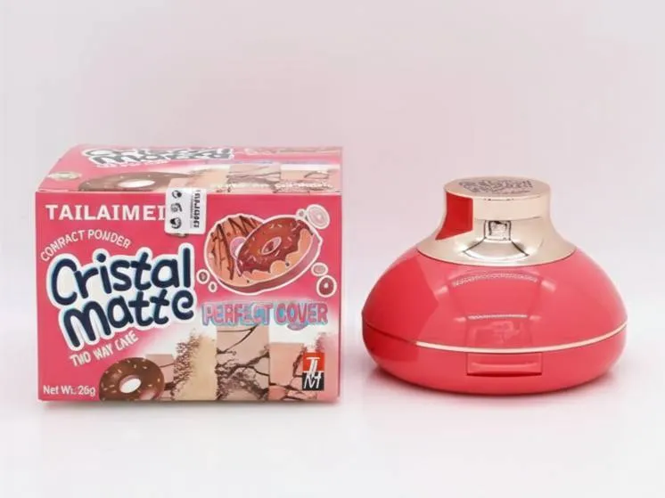 پنکک دوطبقه Tailaimei Cristal Matte